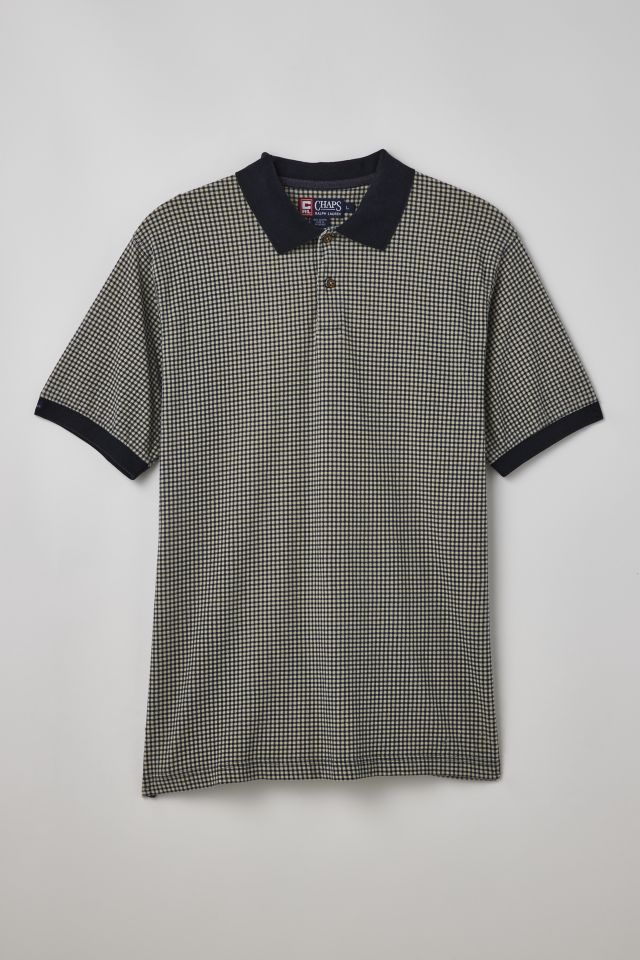 Vintage Chaps Checkered Polo Shirt | Urban Outfitters