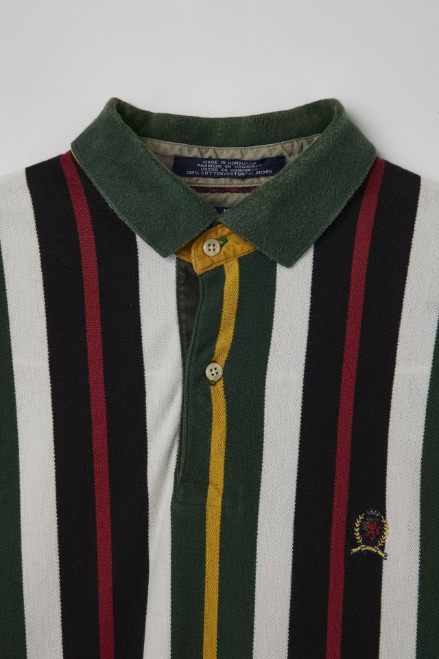 Vintage Tommy Hilfiger Striped Polo Shirt Urban Outfitters