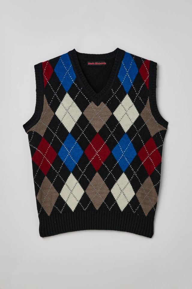Vintage Argyle Sweater Vest