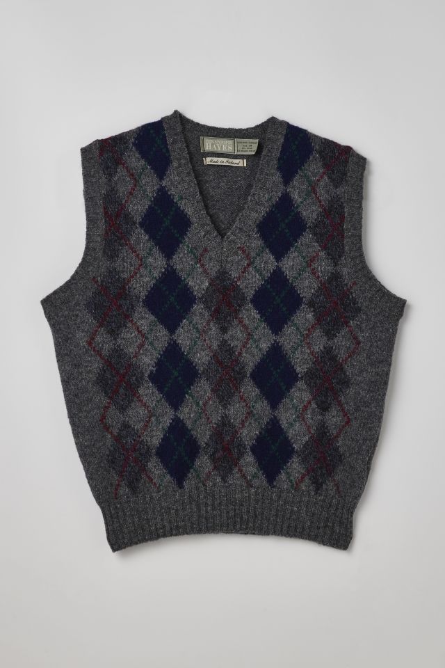 Vintage Argyle Sweater Vest | Urban Outfitters
