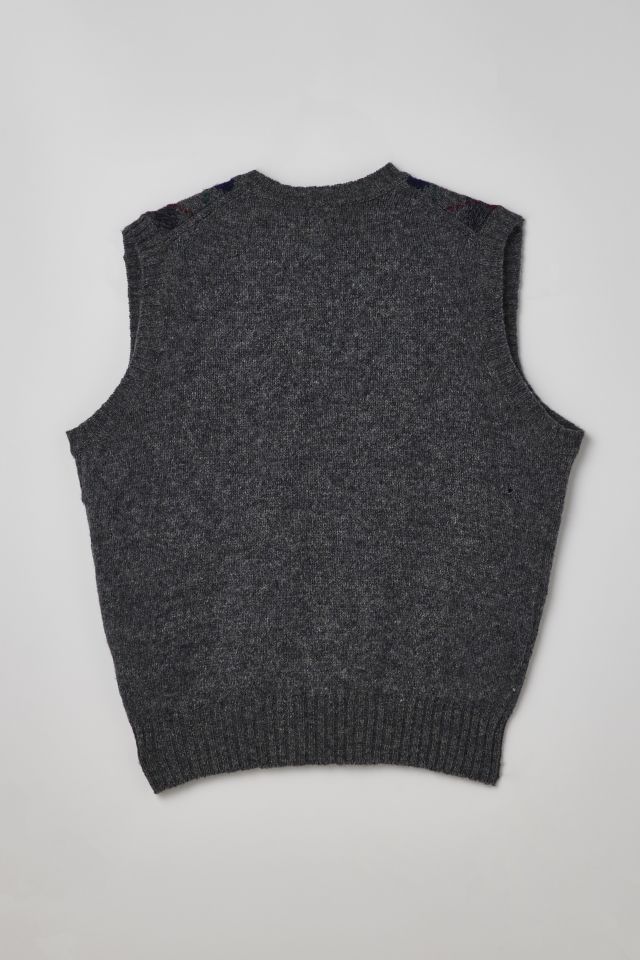 Vintage Argyle Sweater Vest #1