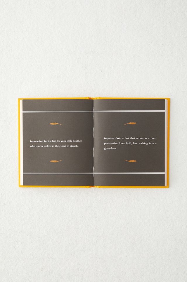 Fart Dictionary By Scott A. Sorensen Urban Outfitters