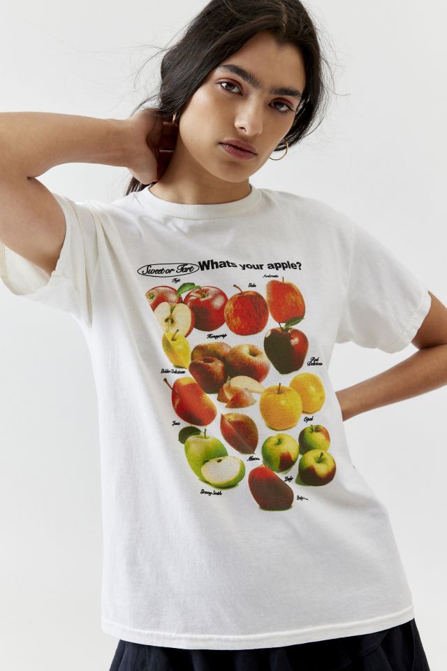 Sweet Or Tart Apple Graphic Tee | Urban Outfitters
