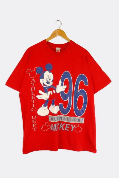 Vintage Disney Mickey Mouse Vinyl T Shirt | Urban Outfitters