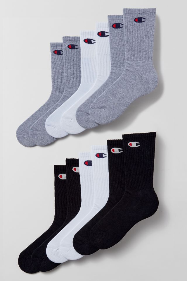 Champion Crew Sock 6-Pack #1