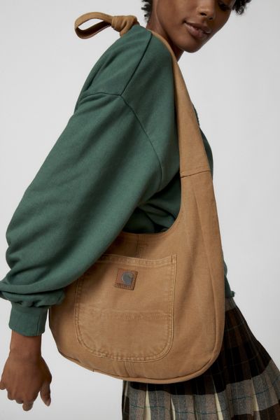 Urban Renewal Reclaimed Vintage Carhartt Sling Bag In Tan, Women's At Urban Outfitters