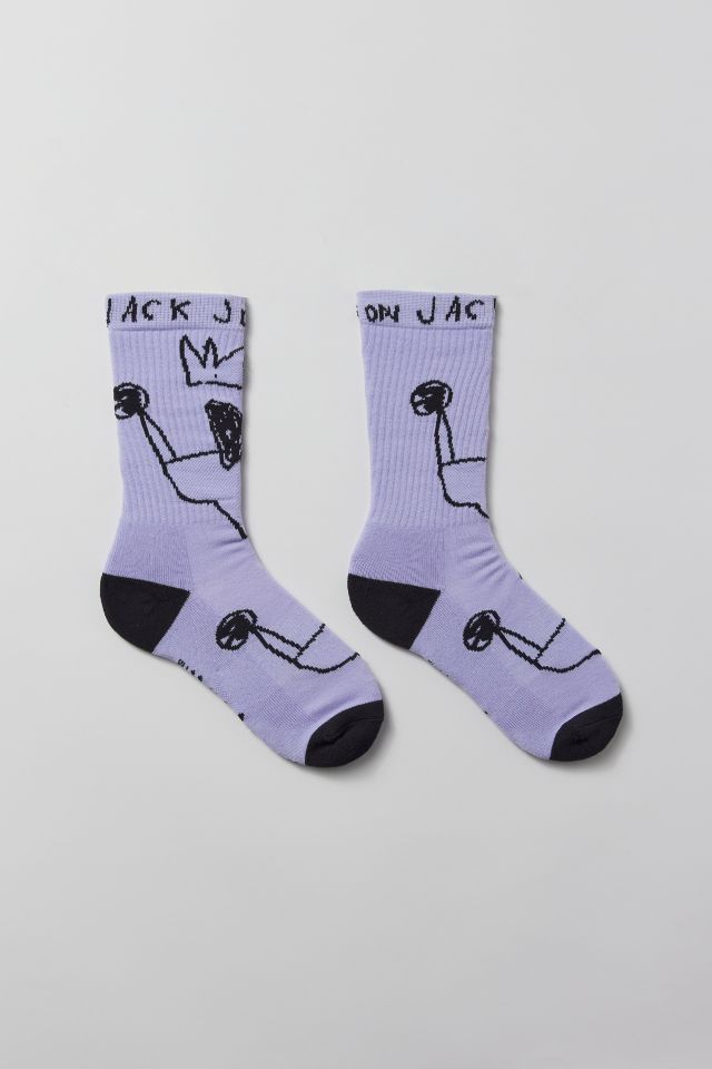 Basquiat Doodle Crew Sock