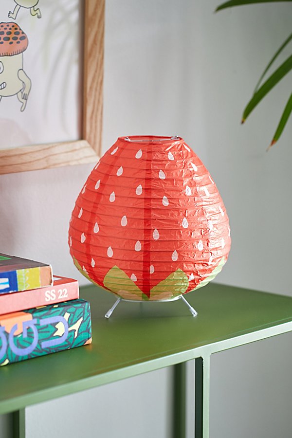 Urban Outfitters Shaped Paper Lantern In Red At