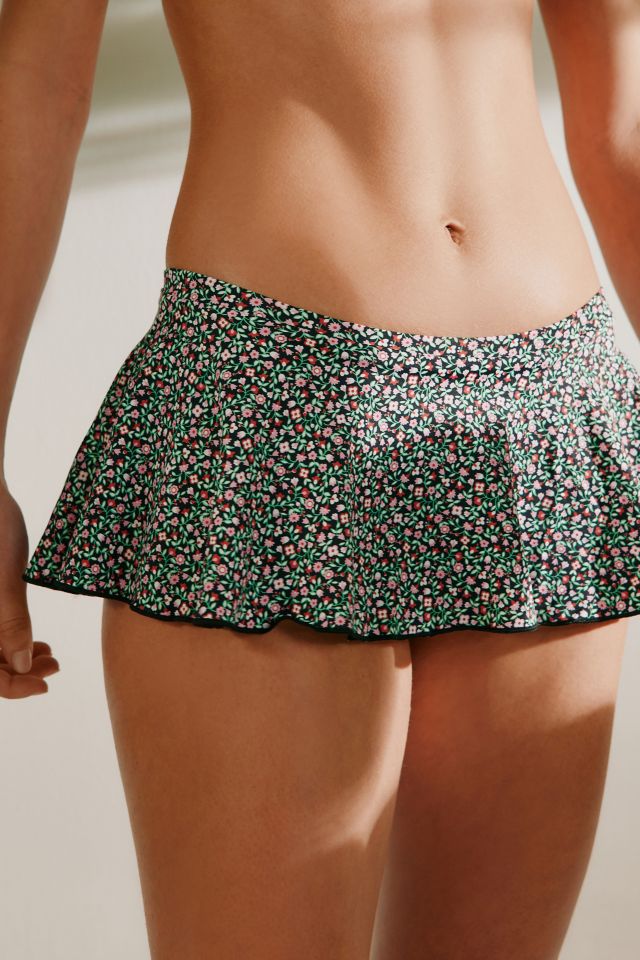 Frankies Bikinis Izabella Mini Skirt Bikini Bottom #1