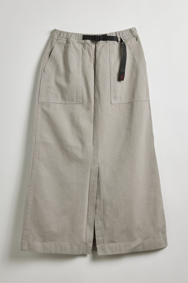 Gramicci Long Baker Belted Waist Tech Midi Skirt #1