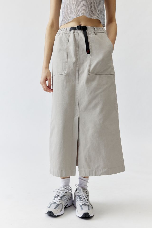 Gramicci Long Baker Belted Waist Tech Midi Skirt #2