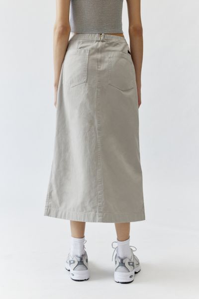 Gramicci Long Baker Belted Waist Tech Midi Skirt