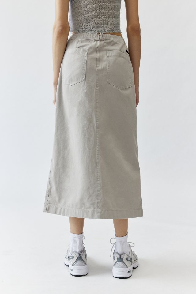 Gramicci Long Baker Belted Waist Tech Midi Skirt #5
