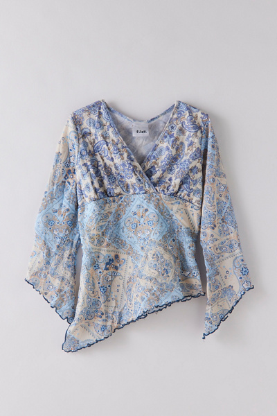 Vintage Mesh Paisley Top (M/L)