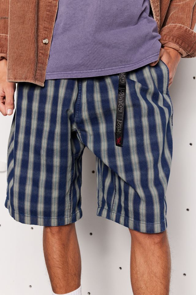 Gramicci OG Yarn Dye Shadow Plaid Belted Waist Jam Short #1