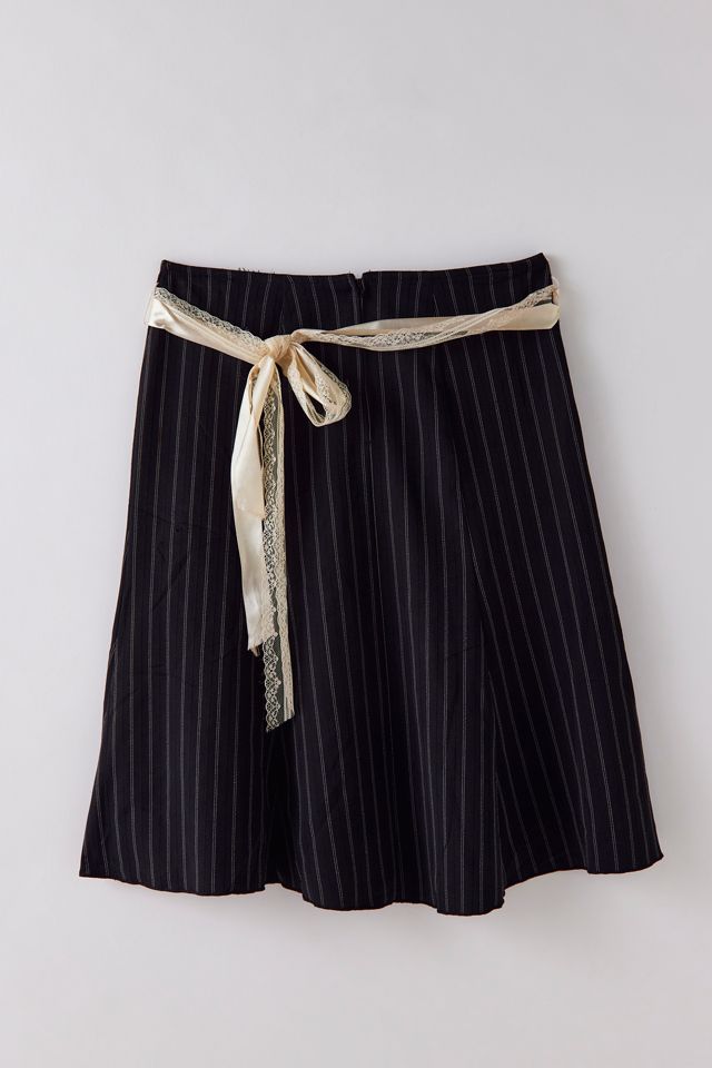 VIntage Pinstripe Skirt Urban Outfitters