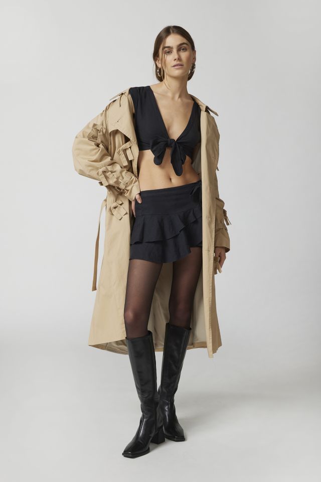 UO Tied Up Cropped Top #1