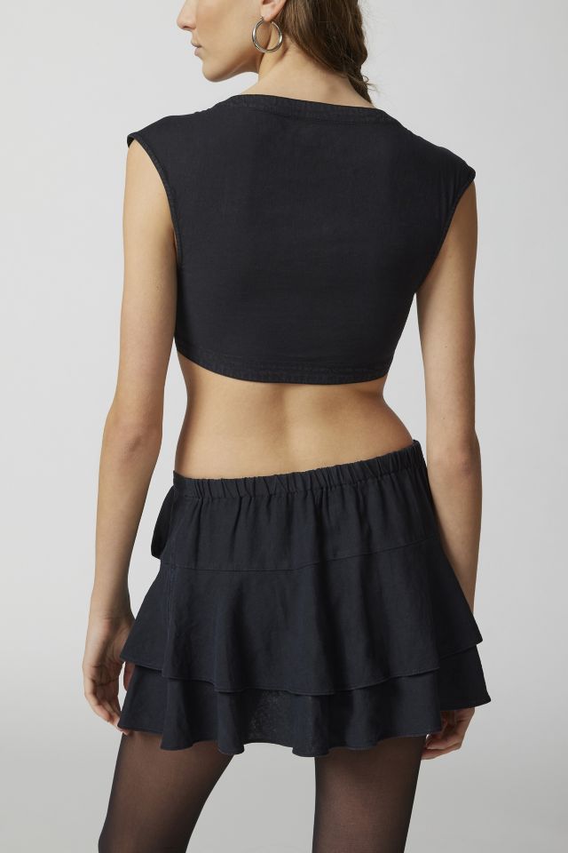 UO Tied Up Cropped Top #2