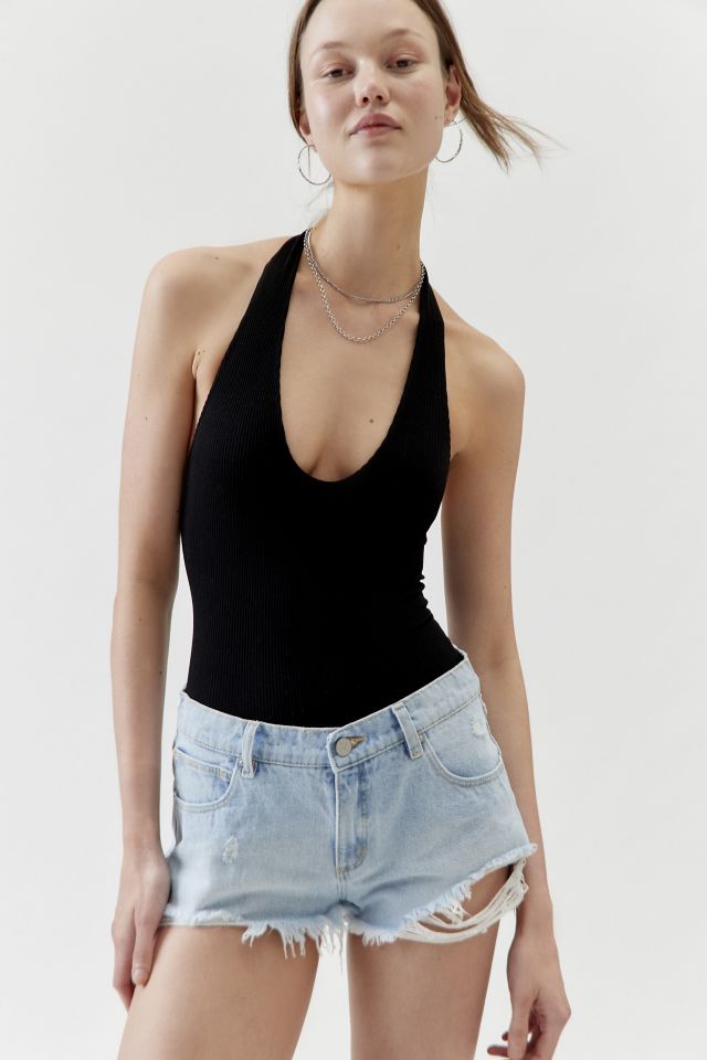 Short en Denim Taille Basse 99 Abrand #2