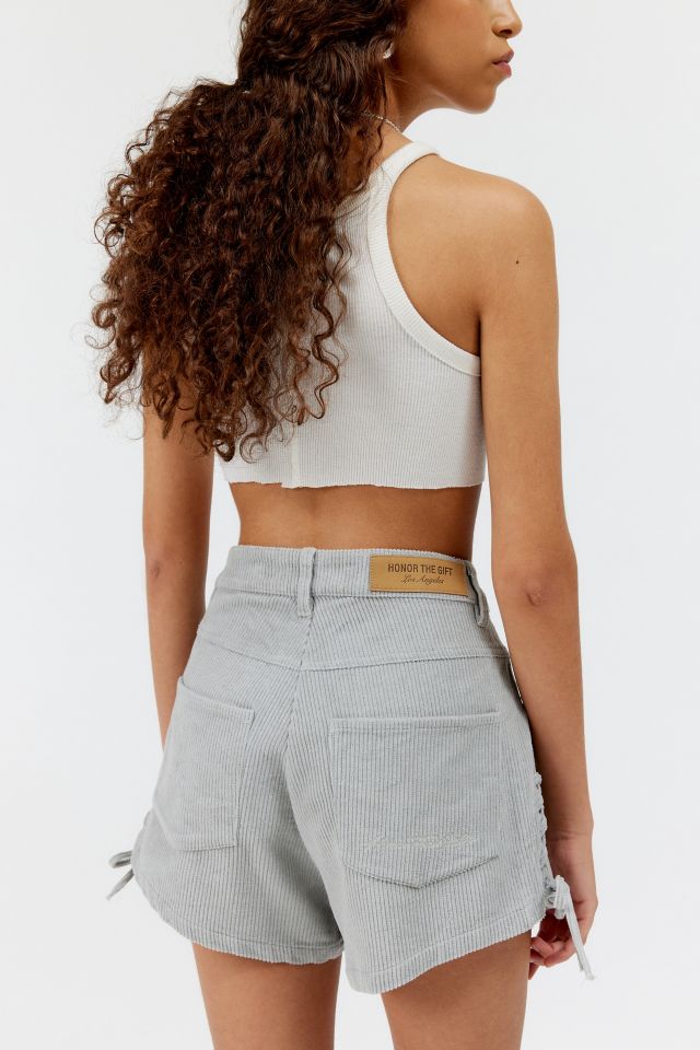 Honor The Gift Corduroy Lace-Up Short #1