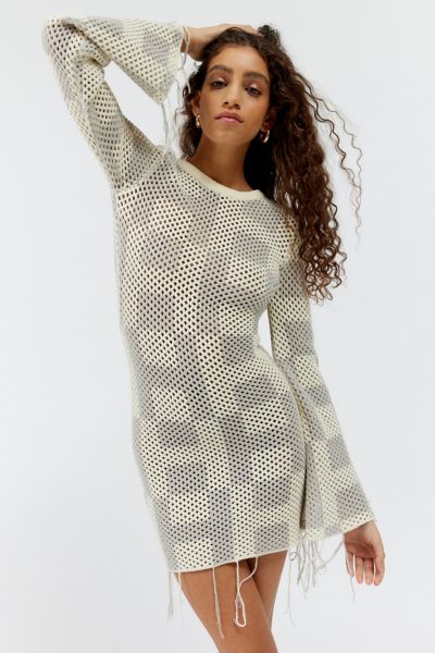 honor the gift crochet mini dress