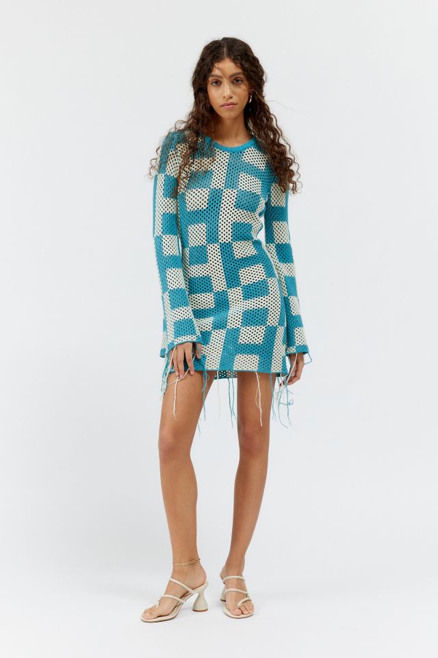 Honor The Gift Crochet Mini Dress #1