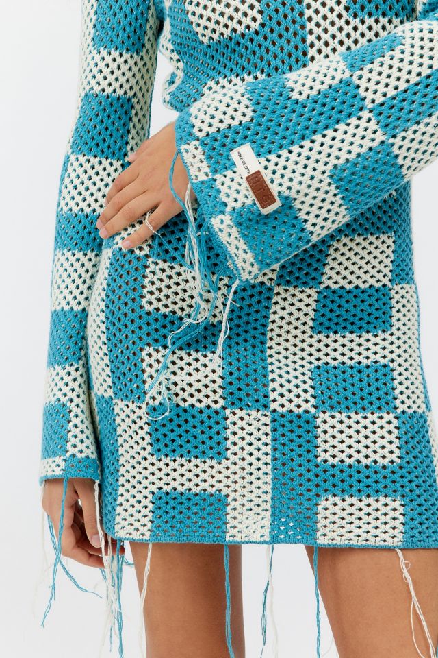 Honor The Gift Crochet Mini Dress #2