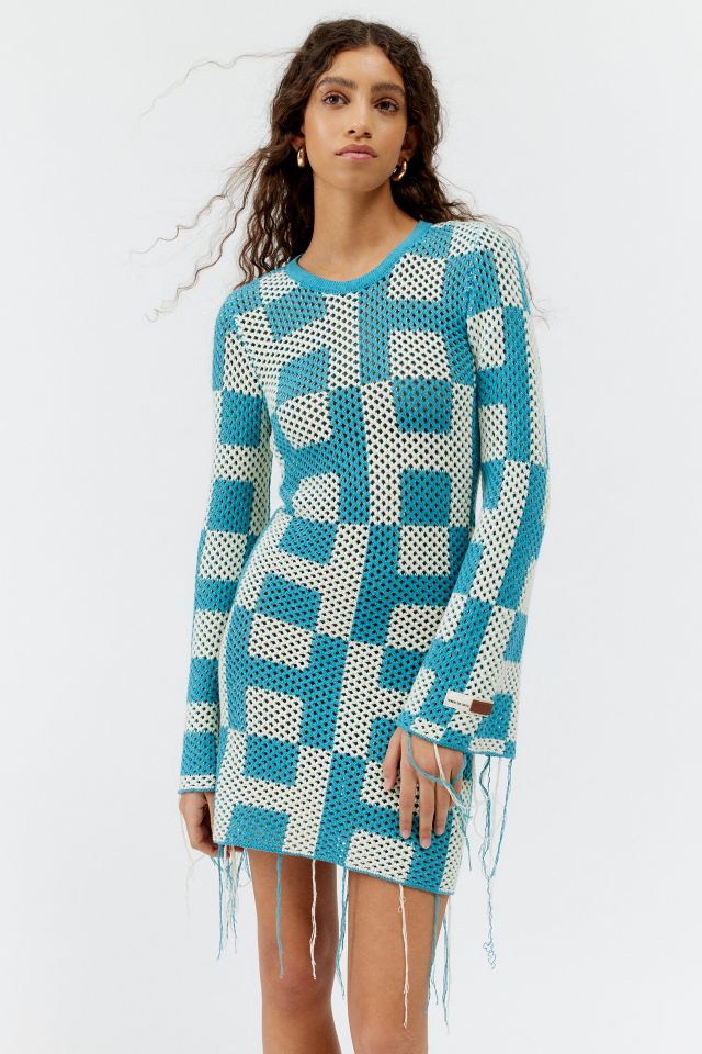 Honor The Gift Crochet Mini Dress #3
