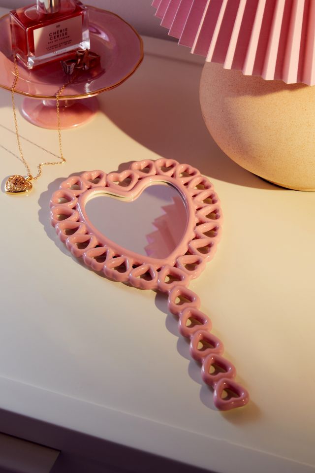 Heart Handheld Mirror #1