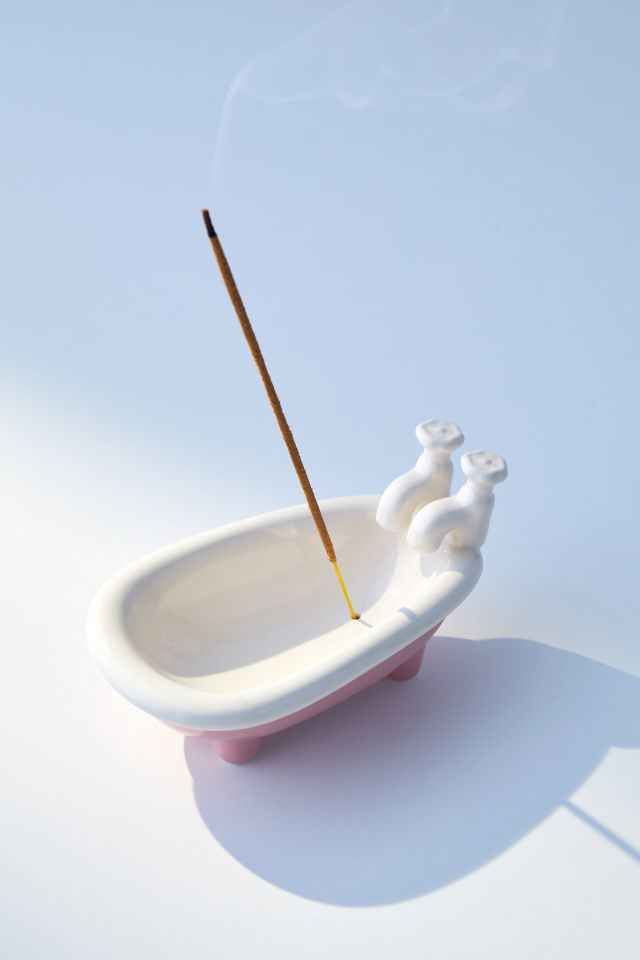 Bathtub Ceramic Incense Holder #1