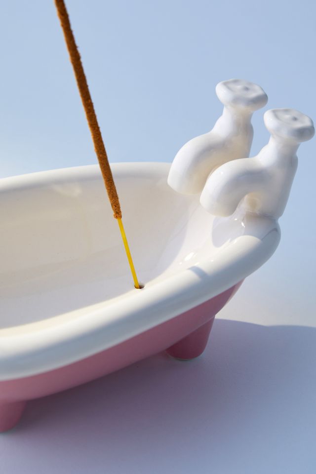 Bathtub Ceramic Incense Holder #2