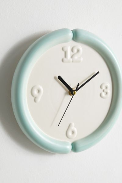 Avery Ceramic Wall Clock