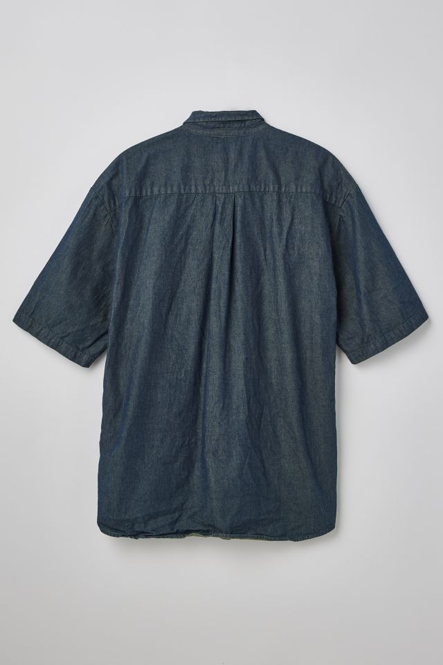 Vintage Dickies Denim Button-Down Shirt #1