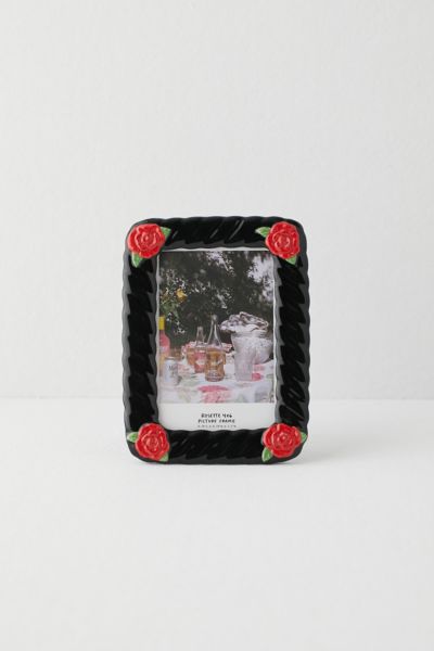 Rosebud 4" x 6" Ceramic Picture Frame