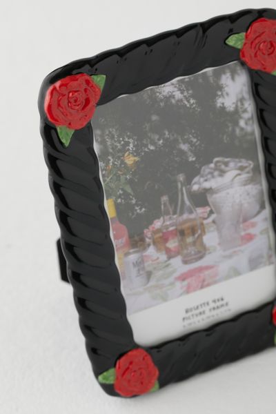 Rosebud 4" x 6" Ceramic Picture Frame