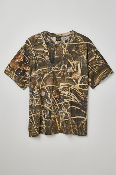 Vintage Camo Pattern Tee Urban Outfitters
