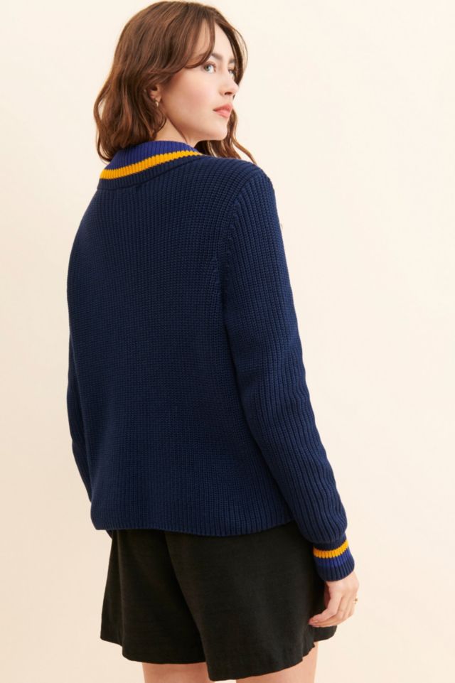 525 Varsity Knit Cardigan #1