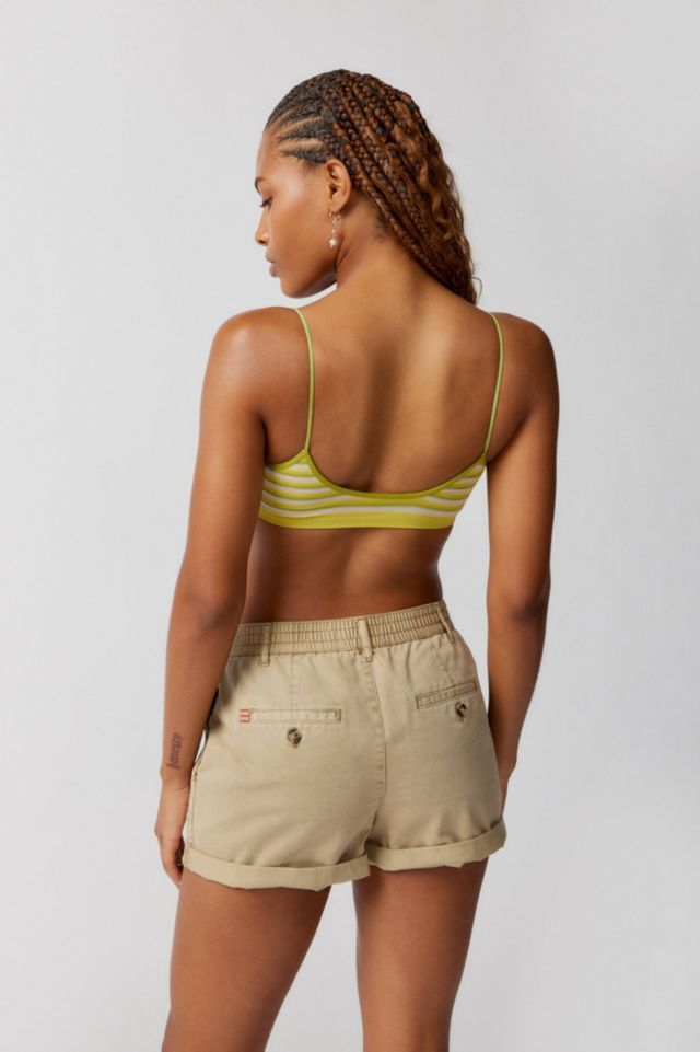 Urban outfitters hot sale yellow shorts