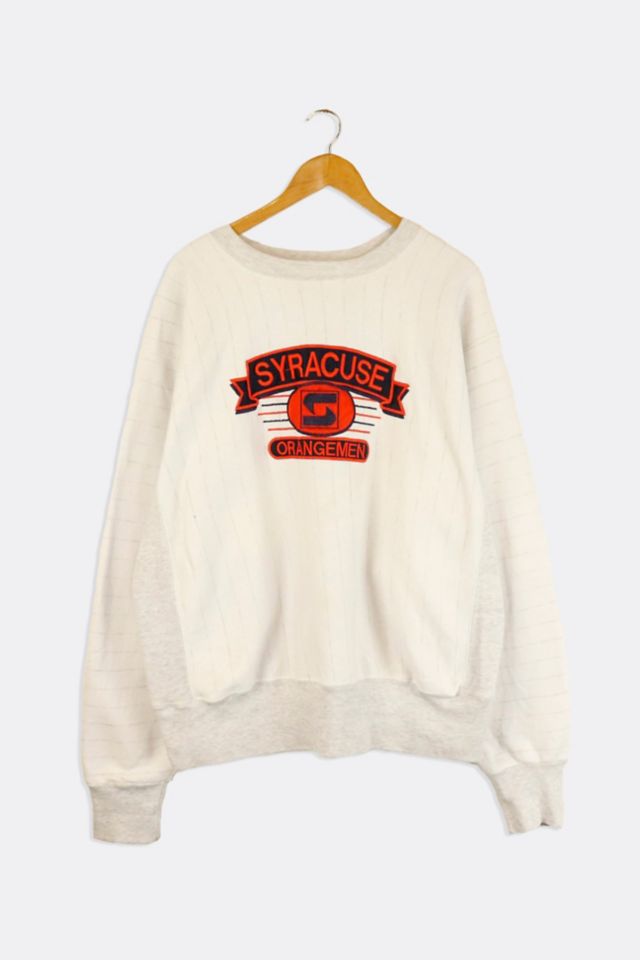 Vintage Varsity Syracuse Orangemen Embroidered Sweatshirt | Urban ...