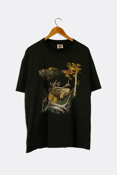 Vintage Lee Nature ELK Graphic T Shirt | Urban Outfitters