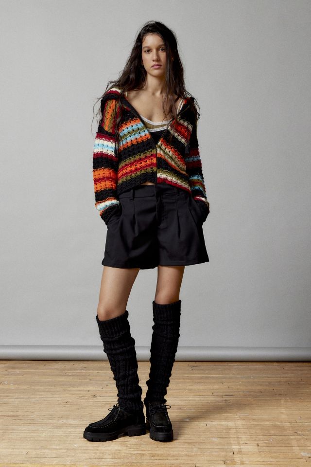 Cardigan à Capuchon en Crochet BDG Francis #1