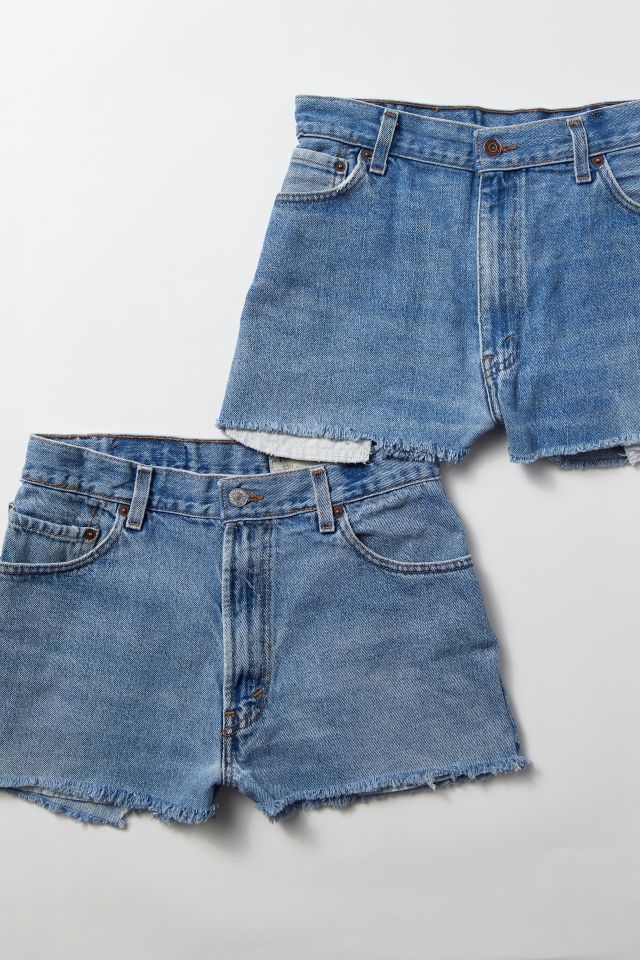 Urban Renewal Remade Overdyed Gummy Denim Micro Short