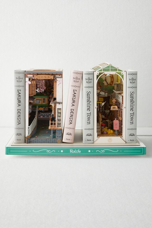 Hands Craft Book Nook Miniature Doll House Bookend Kit #2