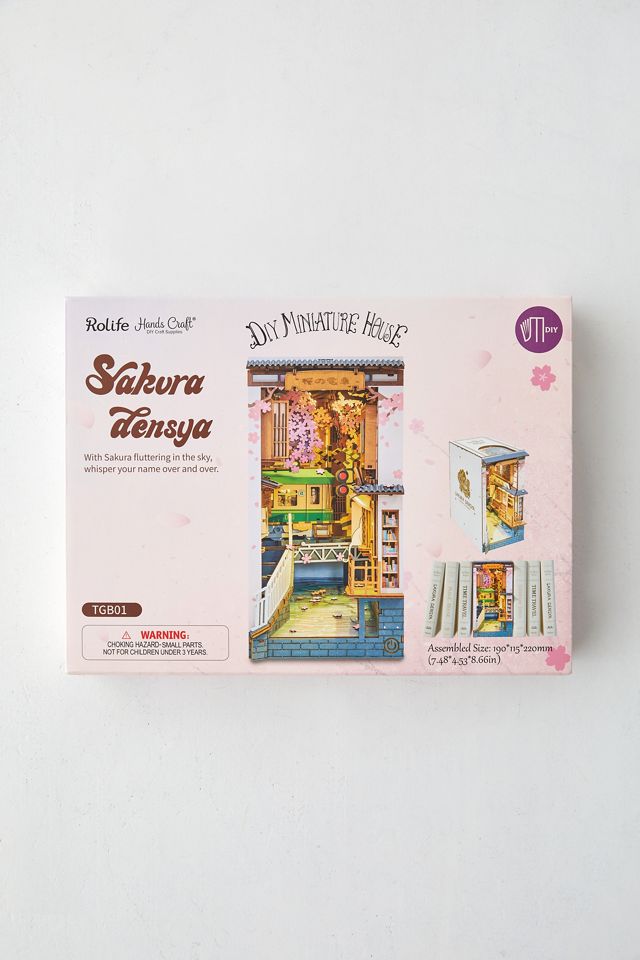 Hands Craft Book Nook Miniature Doll House Bookend Kit #4