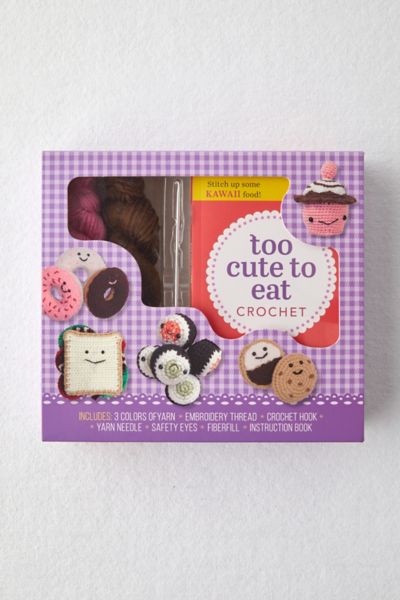 Too Cute to Eat Crochet Kit by Kristen Rask, Quarto At A Glance