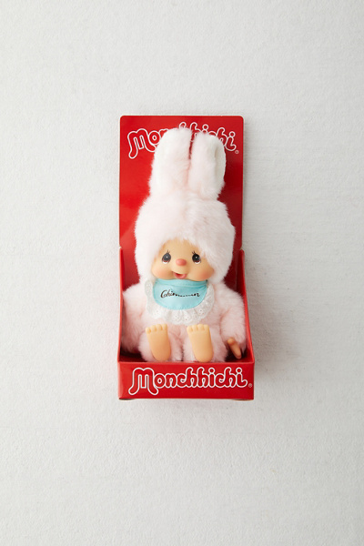 Porte-clés peluche Monchhichi lapin rose Sekiguchi Chimutan, édition limitée Japon - NEUF - France