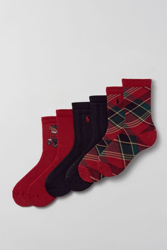 Polo Ralph Lauren European Holiday Crew Sock 3-Pack #1