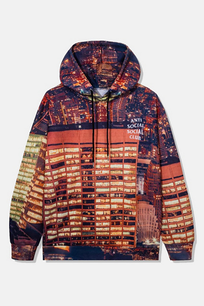 ANTI SOCIAL SOCIAL CLUB VOYEUR HOODIE, MEN'S AT URBAN OUTFITTERS