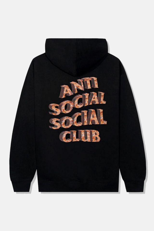 Anti social club white hot sale hoodie