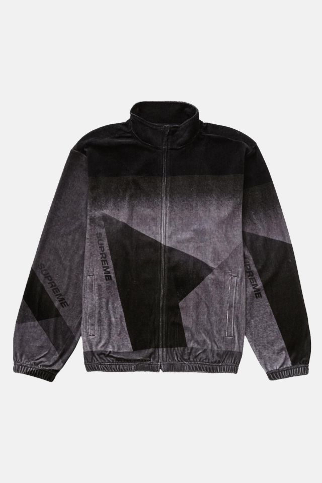 Supreme Geo Velour Track Jacket Urban Outfitters